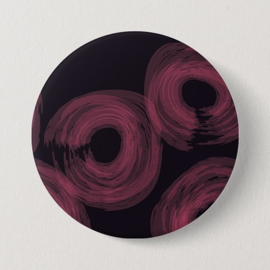 Coole, moderne, trendige Aquarellbilder Button (Vorderseite)