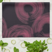 Coole, moderne, trendige Aquarellbilder Geschirrtuch (Gefaltet)