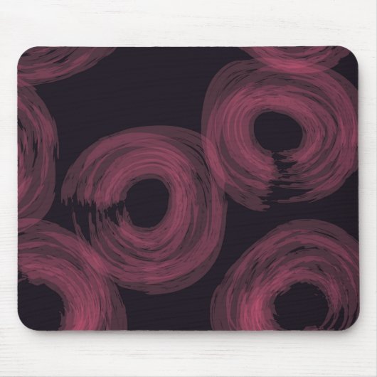 Coole, moderne, trendige Aquarellbilder Mousepad (Vorne)