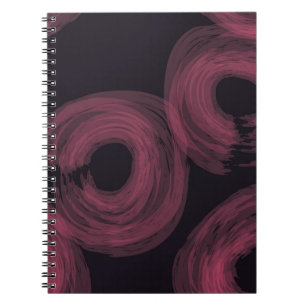 Coole, moderne, trendige Aquarellbilder Notizblock