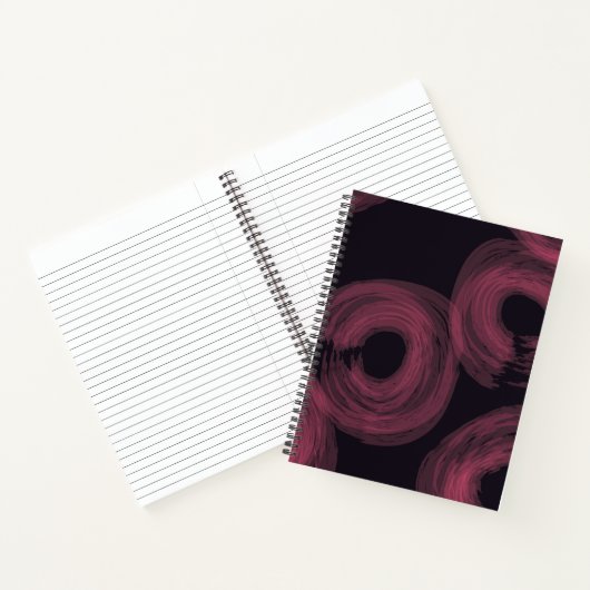 Coole, moderne, trendige Aquarellbilder Notizblock (Innenseite)