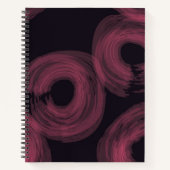 Coole, moderne, trendige Aquarellbilder Notizblock (Vorderseite)