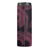 Coole, moderne, trendige Aquarellbilder Thermosbecher (Rückseite)
