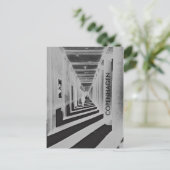 Coole, moderne und einzigartige Kopenhagener Frau Postkarte (Stehend Vorderseite)