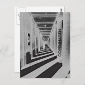 Coole, moderne und einzigartige Kopenhagener Frau Postkarte (Vorne/Hinten)