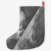 Coole, moderne, urbane Natur und Architektur Großer Weihnachtsstrumpf (Rückseite)