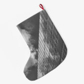 Coole, moderne, urbane Natur und Architektur Großer Weihnachtsstrumpf (Rückseite (Hängend))