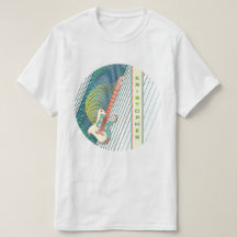 Coole moderne weiße und Aquamarine elektrische Git