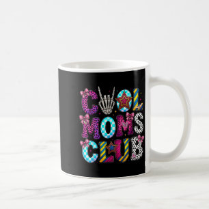 Coole Mom Club Retro Leopard Disco Hand Spaß Humor Kaffeetasse