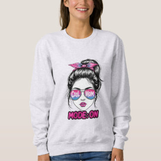 Coole Mom-Mode Ein – Lustiges Trendiges Mom-Life-D Sweatshirt