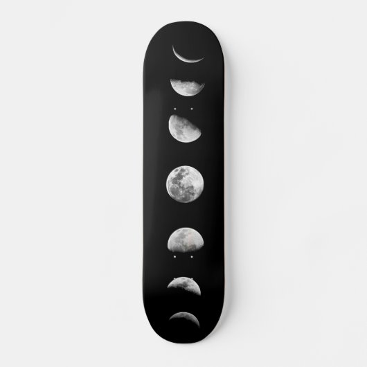 Coole Mond-Phasen-Skateboarding Plattform Skateboard (Vorderseite)