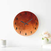 Coole Mondmondkontrolle am Lunar Eclipse Große Wanduhr (Zuhause)