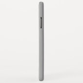 Coole Monogramm, Angesagte Logo-Stilanzeige | Grau Case-Mate iPhone Hülle (Hinten/Rechts)