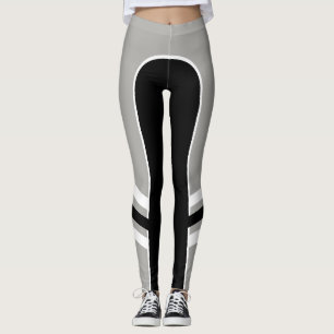 Coole Monoseitenband-Leggings Leggings