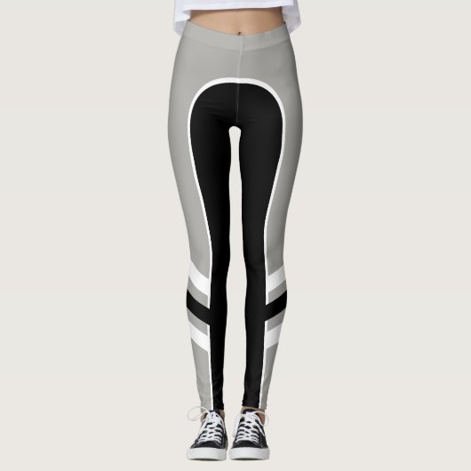 Coole Monoseitenband-Leggings Leggings (Vorderseite)