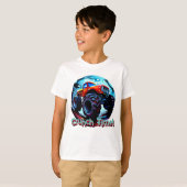Coole Monster-LKW-Laufzeit T-Shirt (Vorne ganz)