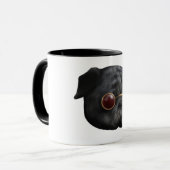 Coole Mops-Tasse Tasse (Vorderseite Links)