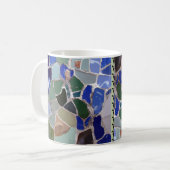 Coole Mosaiken Antoni Gaudi Kaffeetasse (Vorderseite Links)