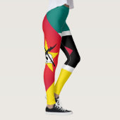 Coole Mosambik-Flagge Leggings (Rechts)