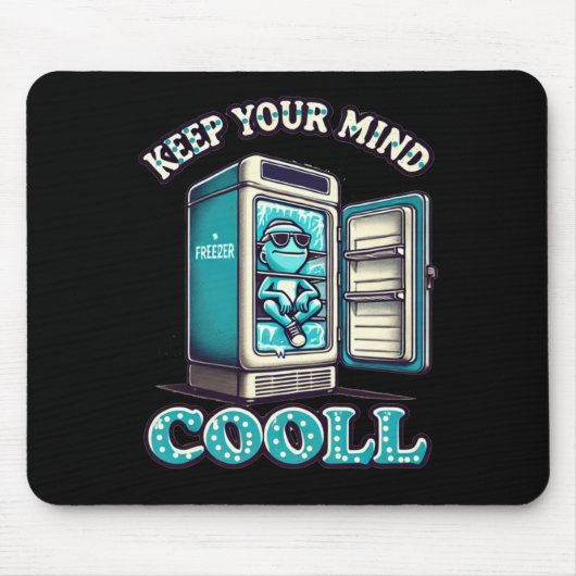Coole Motivierend Angebotsaufkleber behalten Mousepad (Vorne)