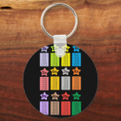 Coole Multiplikationstabellen Kids Match Schlüsselanhänger (Vorderseite)