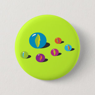 Coole Murmeln Button
