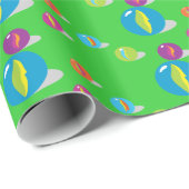Coole Murmeln Geschenkpapier (Rolleneckpunkt)