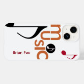 Coole Musik Case-Mate iPhone Hülle (Rückseite (Horizontal))