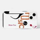 Coole Musik iPhone Hülle (Rückseite (Horizontal))