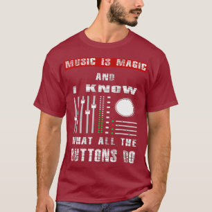 coole Musik Techno Minima Mixer Geschenk T-Shirt