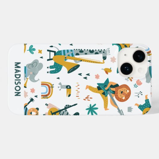 Coole Musikkapelle Case-Mate iPhone Hülle (Rückseite (Horizontal))