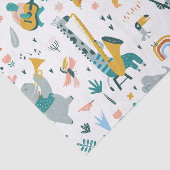 Coole Musikkapelle Seidenpapier (Ausschnitt)