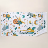 Coole Musikkapelle Strandtuch (Vorderseite)