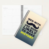 Coole Mustache Quote Typografie Planer (Anzeige)