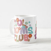 Coole Mütter Club Kaffeetasse (Vorderseite Links)