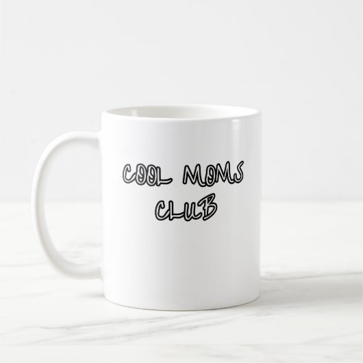 Coole Mütter Club Kaffeetasse (Links)