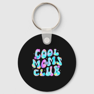 Coole Mütter Club Tie Dye Mama Leben Mama glücklic Schlüsselanhänger