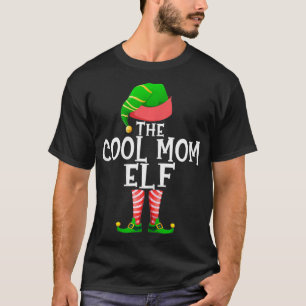 Coole Mutter-Elf passende Familien-Gruppen-Weihnac T-Shirt