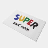 coole Mutter Fußmatte (Schrägansicht)