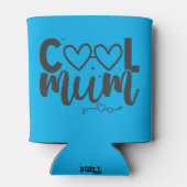 Coole Mutter; Geschenk für die Mutter; Tagesgesche Dosenkühler (Rückseite)