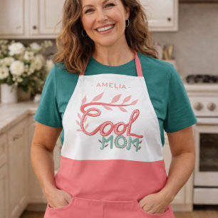 Coole Mutter Handschriftzeichnung Muttertag Schürze