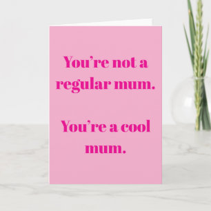 Coole Mutter Karte