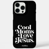 Coole Mütter lieben Jesus Case-Mate iPhone Hülle (Rückseite)
