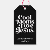 Coole Mütter lieben Jesus Geschenkanhänger (Rückseite)