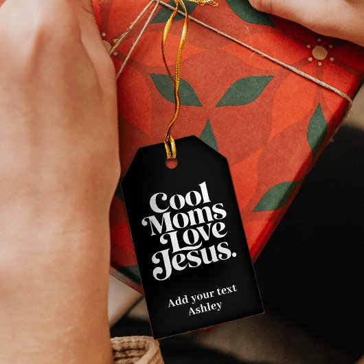 Coole Mütter lieben Jesus Geschenkanhänger