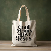 Coole Mütter lieben Jesus Tragetasche
