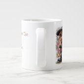 Coole Mützenbrille Papa Jumbo-Tasse (Rückseite)