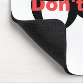 COOLE NACHRICHT Nicht starren Mousepad (Ecke)