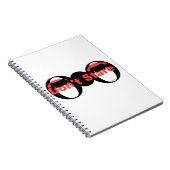 COOLE NACHRICHT Nicht starren Notizblock (Rechte Seite)