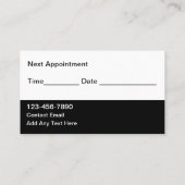 Coole Nagelmaniküre - Visitenkarten Visitenkarte (Rückseite)